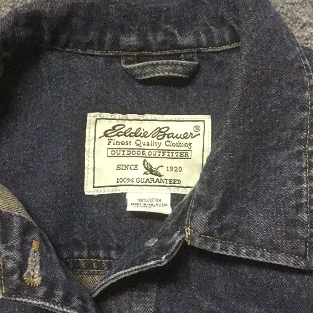 Eddie Bauer women jean jacket - Picture 2 of 5